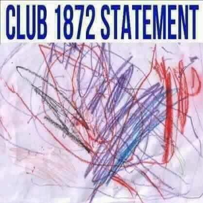 Image result for club 1872 statement